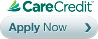 CareCredit apply now button. Medspa financing