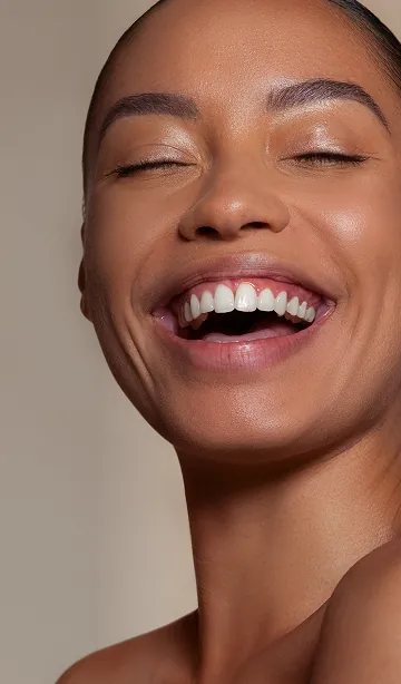beautiful woman with density treatment